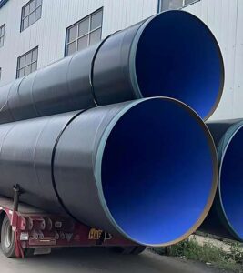 API 5L X42 3PE Coated Spiral Steel Pipe
